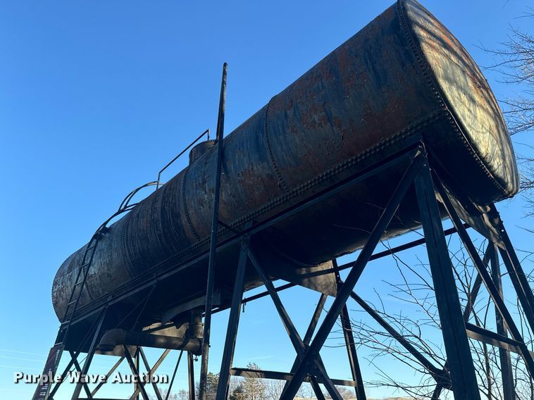 image for item DK7604 1938 Wentz asphalt storage tank