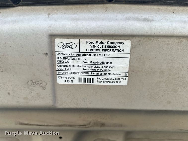 image for item DQ6228 2011 Ford E150 van
