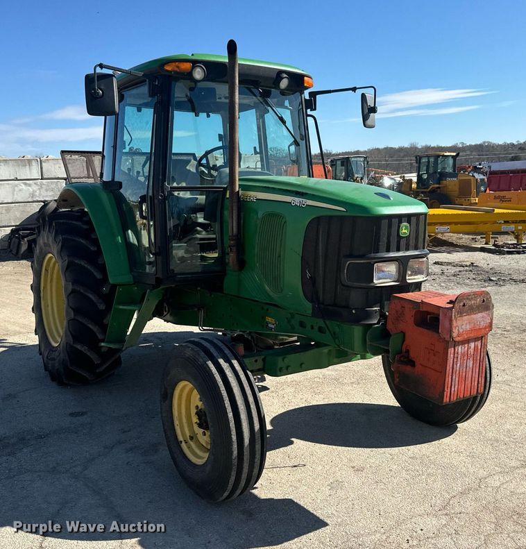 image for item DQ6230 2007 John Deere 6415 tractor