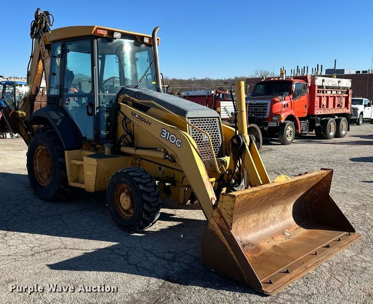 image for item DQ6259 2005 John Deere 310G backhoe