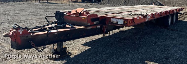 image for item DQ6297 2006 Trail-Eze TE401 tilt deck equipment trailer