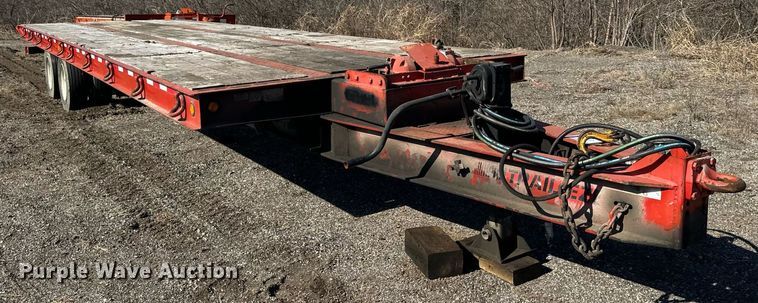 image for item DQ6297 2006 Trail-Eze TE401 tilt deck equipment trailer