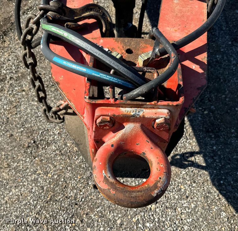 image for item DQ6297 2006 Trail-Eze TE401 tilt deck equipment trailer