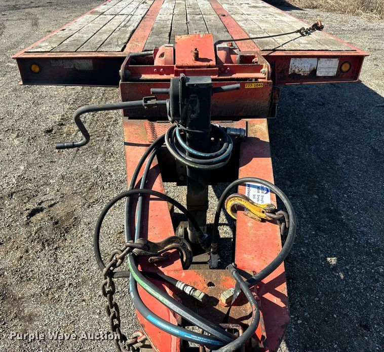 image for item DQ6297 2006 Trail-Eze TE401 tilt deck equipment trailer