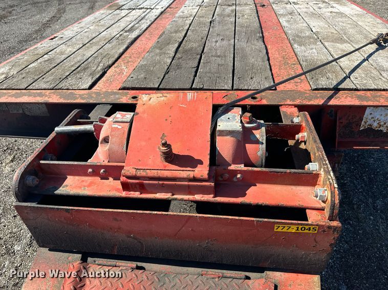 image for item DQ6297 2006 Trail-Eze TE401 tilt deck equipment trailer