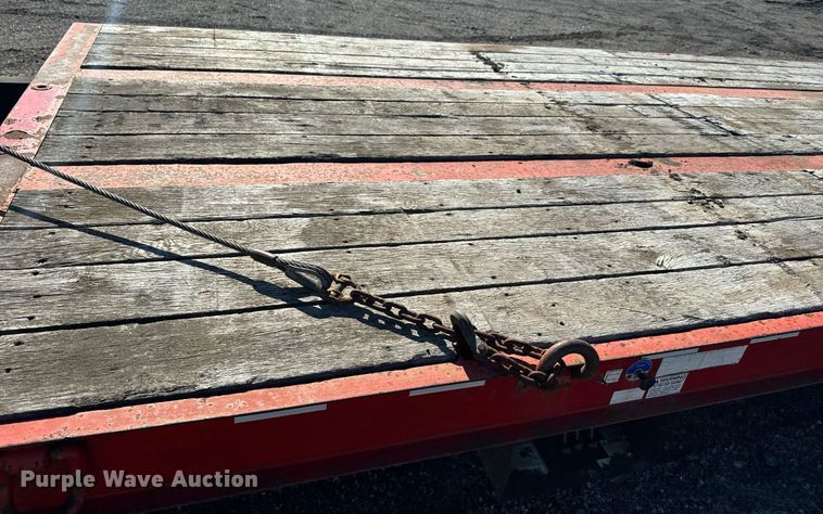 image for item DQ6297 2006 Trail-Eze TE401 tilt deck equipment trailer