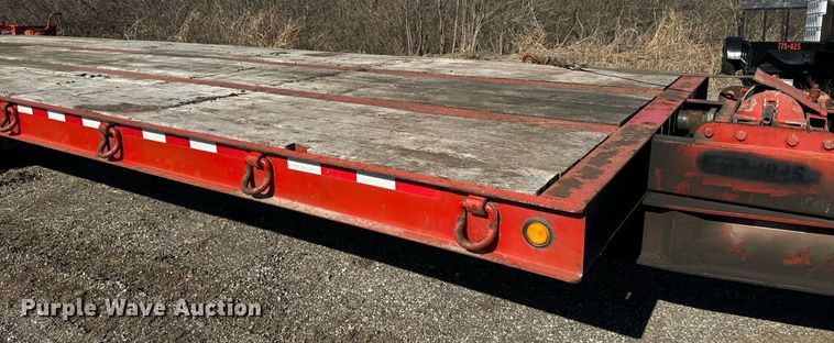 image for item DQ6297 2006 Trail-Eze TE401 tilt deck equipment trailer
