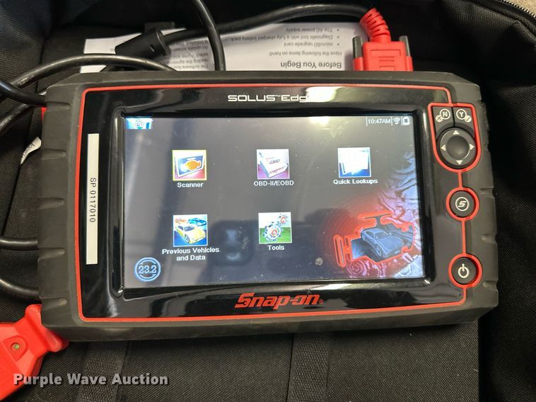 image for item DQ6310 2016 Snap-On Solus Edge oscilloscope