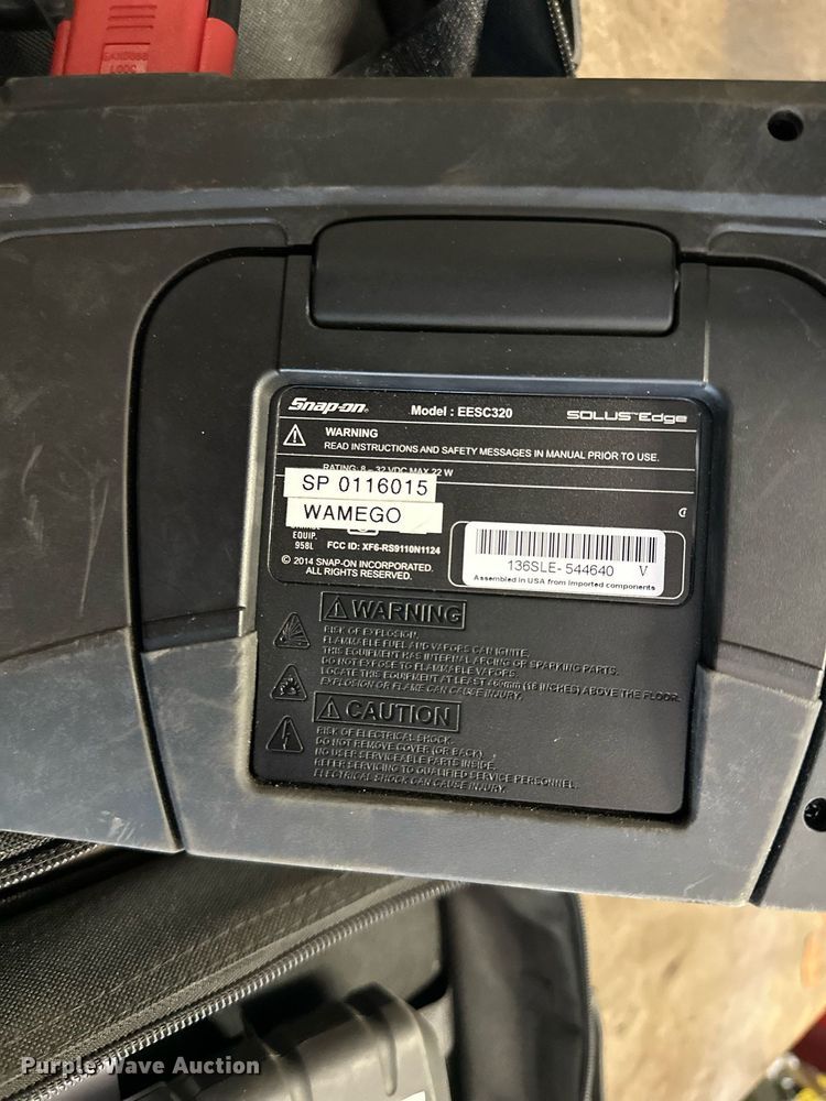 image for item DQ6311 2016 Snap-On Solus Edge oscilloscope