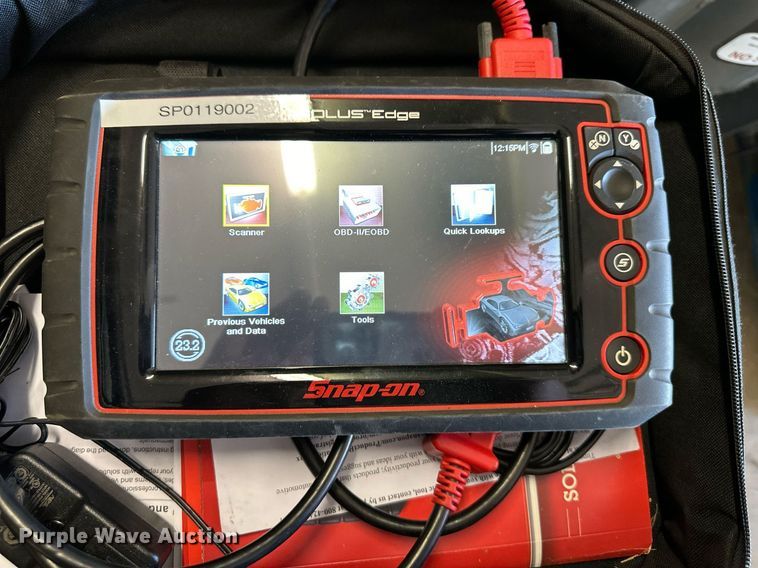 image for item DQ6312 2016 Snap-On Solus Edge oscilloscope