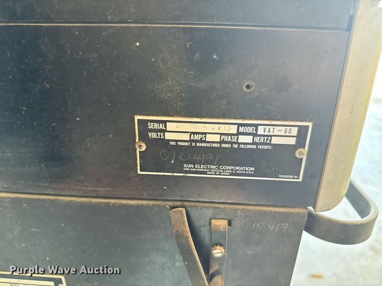 image for item DQ6315 Sun Vat-60 battery tester