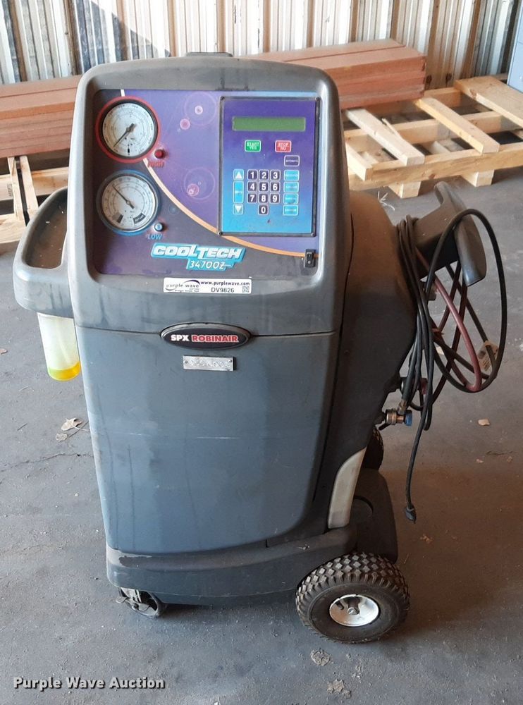 image for item DV9826 Robinair Cooltech 34700Z refrigerant recycler