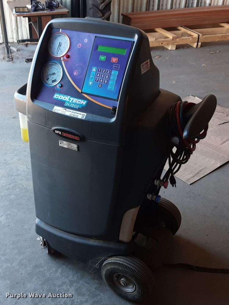 image for item DV9828 Robinair Cooltech 34700Z refrigerant recycler