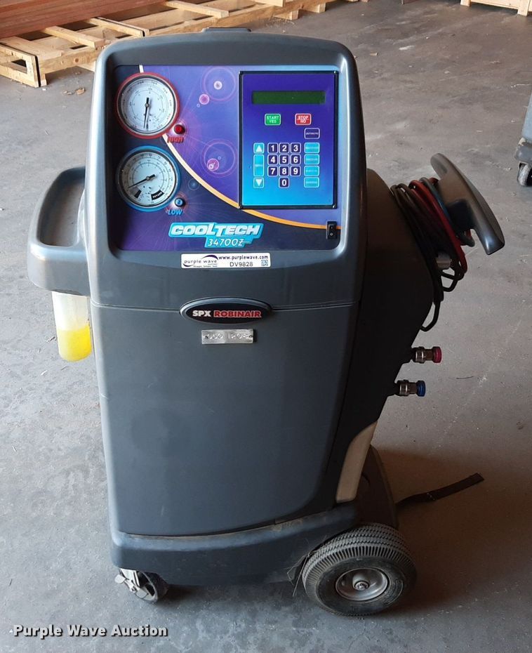 image for item DV9828 Robinair Cooltech 34700Z refrigerant recycler