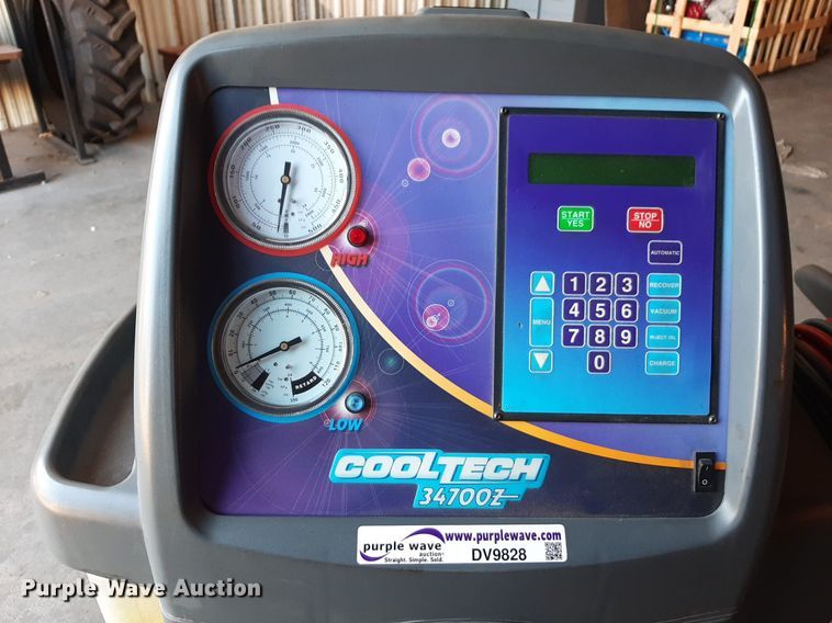 image for item DV9828 Robinair Cooltech 34700Z refrigerant recycler