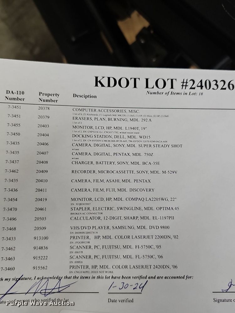 image for item NE9512 Office equipment