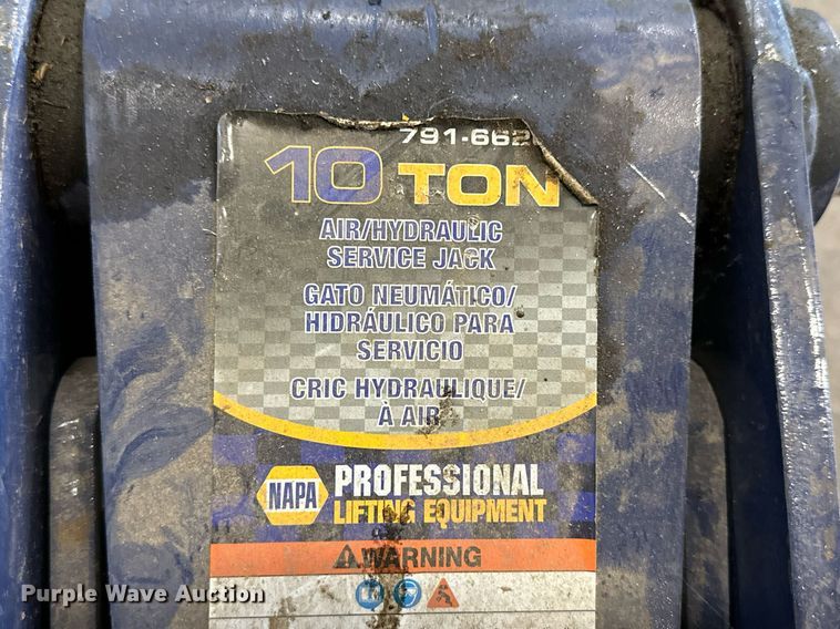 image for item NJ9311 NAPA 791-6620E floor jack