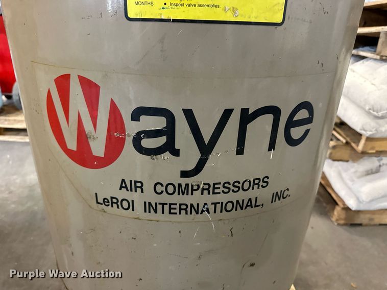 image for item NJ9312 1994 Wayne air compressor 