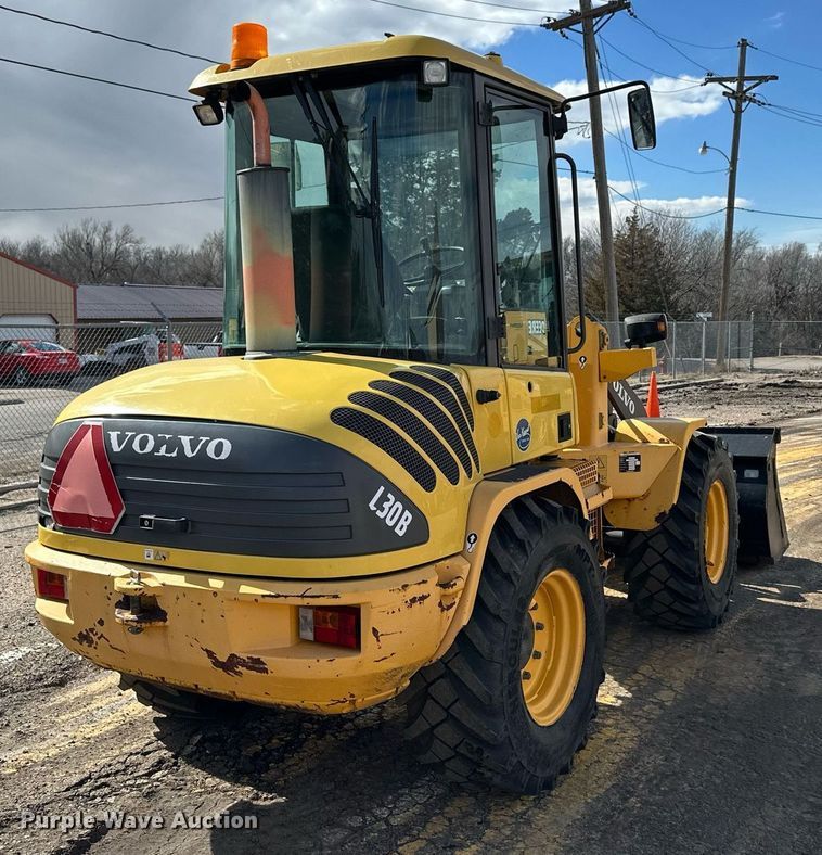 2005 Volvo L30B Wheel Loader In Norton KS Item NJ9316 Sold Purple Wave