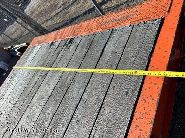 image for item NJ9320 2004 Trail-Eze TE40T28 tilt deck equipment trailer