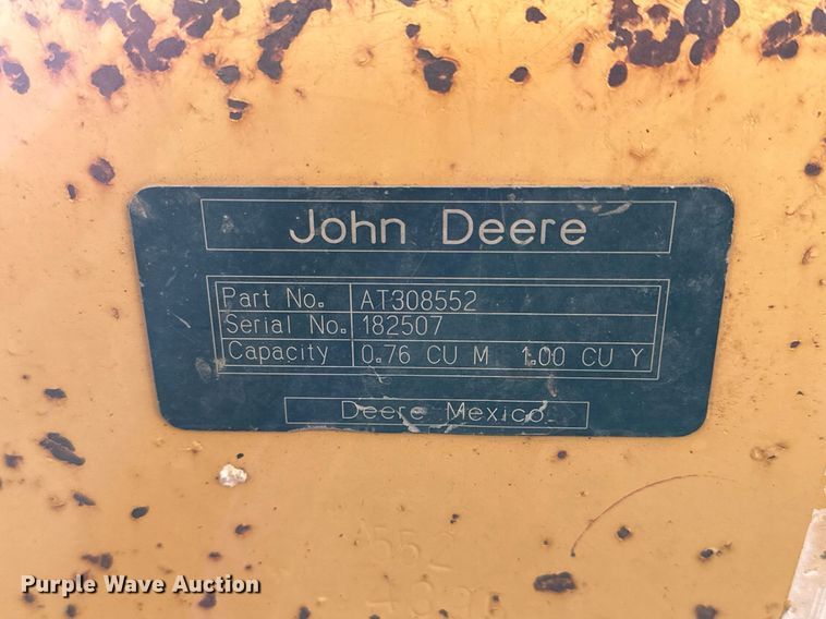 image for item NJ9325 2006 John Deere 310G backhoe