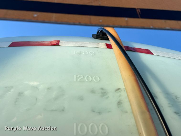 image for item NJ9328 1998 Norwesco 1635 salt brine tank