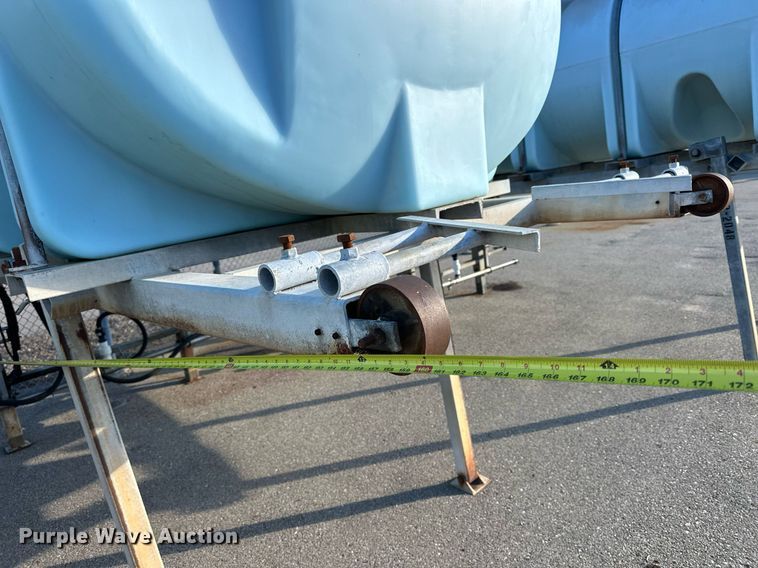 image for item NJ9328 1998 Norwesco 1635 salt brine tank