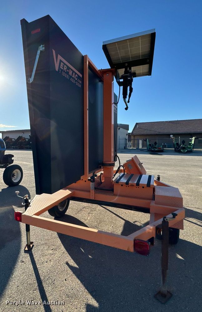 image for item NJ9329 2008 Ver-Mac PCMS-1210 message board trailer