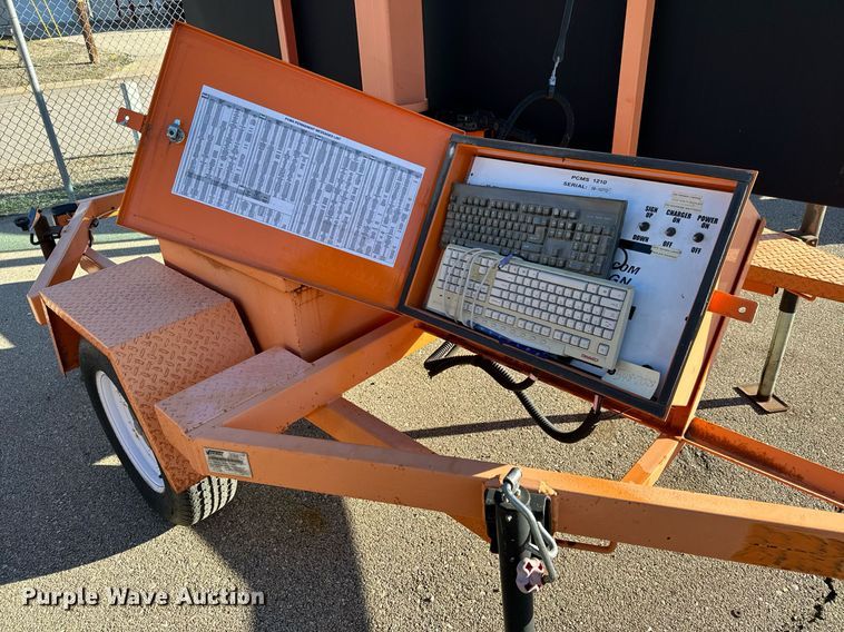 image for item NJ9329 2008 Ver-Mac PCMS-1210 message board trailer