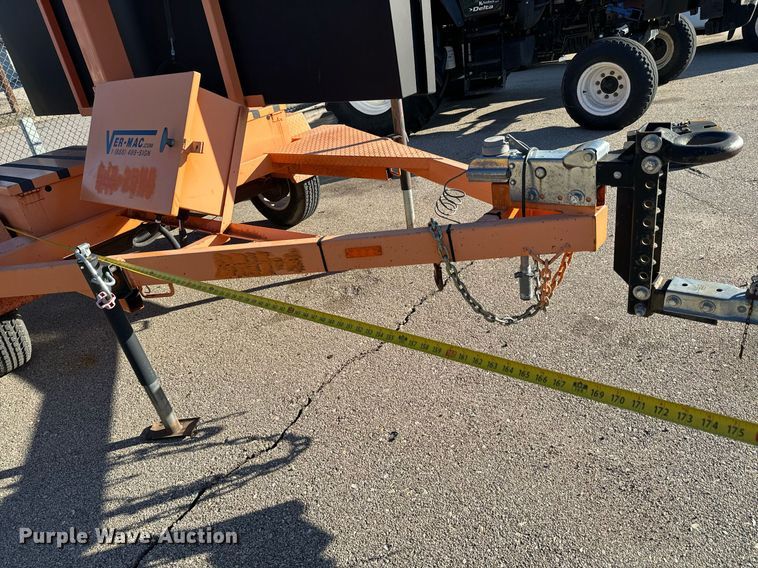 image for item NJ9329 2008 Ver-Mac PCMS-1210 message board trailer