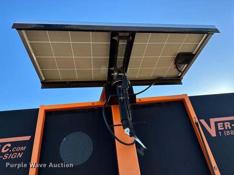 image for item NJ9329 2008 Ver-Mac PCMS-1210 message board trailer