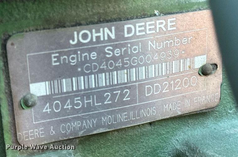 image for item NJ9331 2006 John Deere 6415 tractor