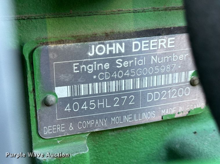 image for item NJ9332 2006 John Deere 6415 tractor