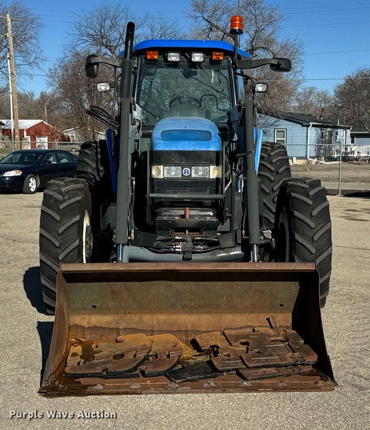 image for item NJ9333 2006 New Holland TM-120 MFWD tractor