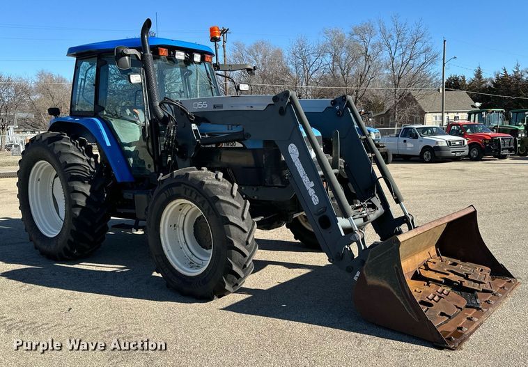 image for item NJ9333 2006 New Holland TM-120 MFWD tractor