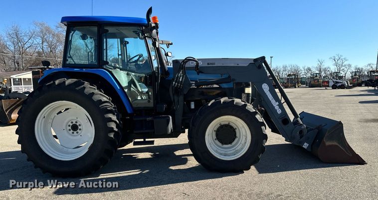 image for item NJ9333 2006 New Holland TM-120 MFWD tractor