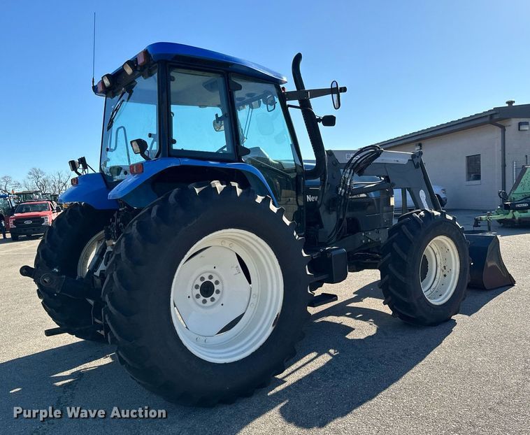 image for item NJ9333 2006 New Holland TM-120 MFWD tractor