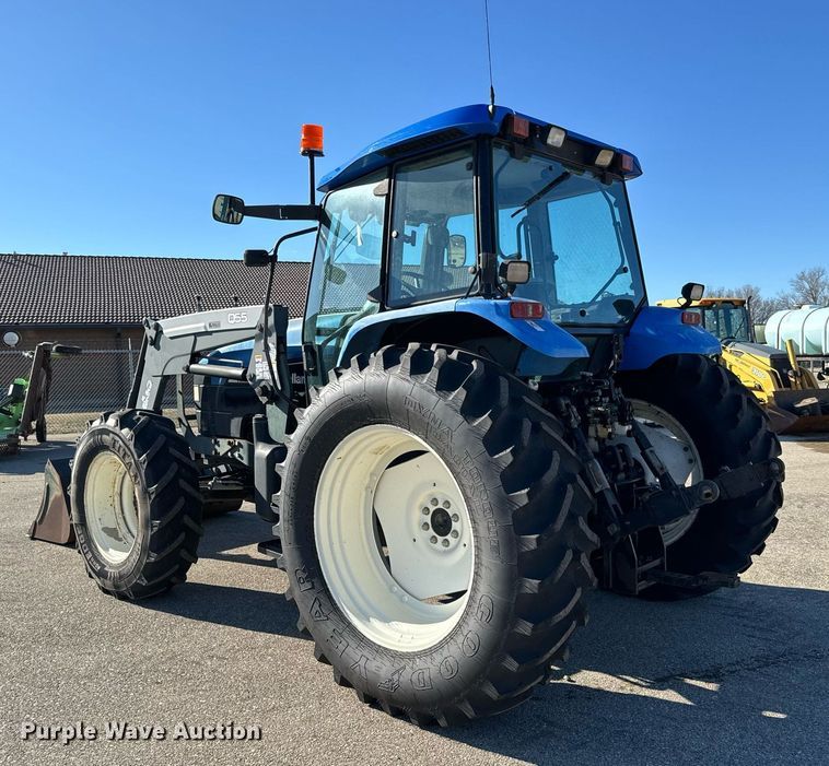 image for item NJ9333 2006 New Holland TM-120 MFWD tractor