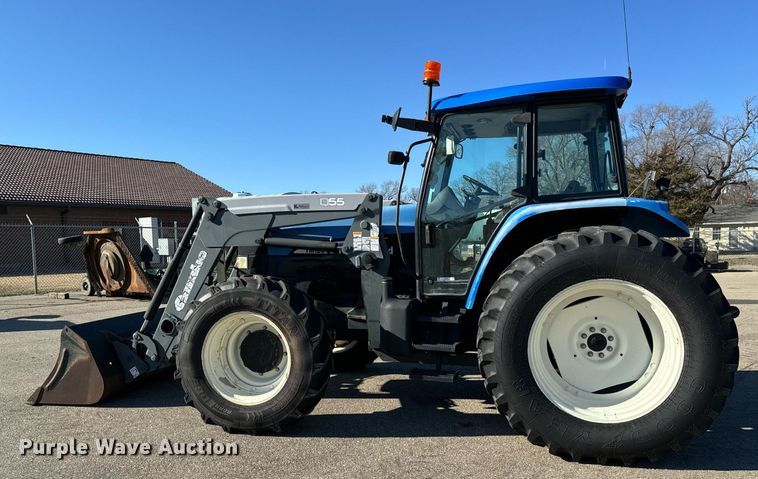 image for item NJ9333 2006 New Holland TM-120 MFWD tractor