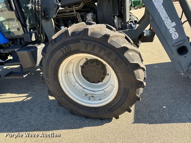 image for item NJ9333 2006 New Holland TM-120 MFWD tractor