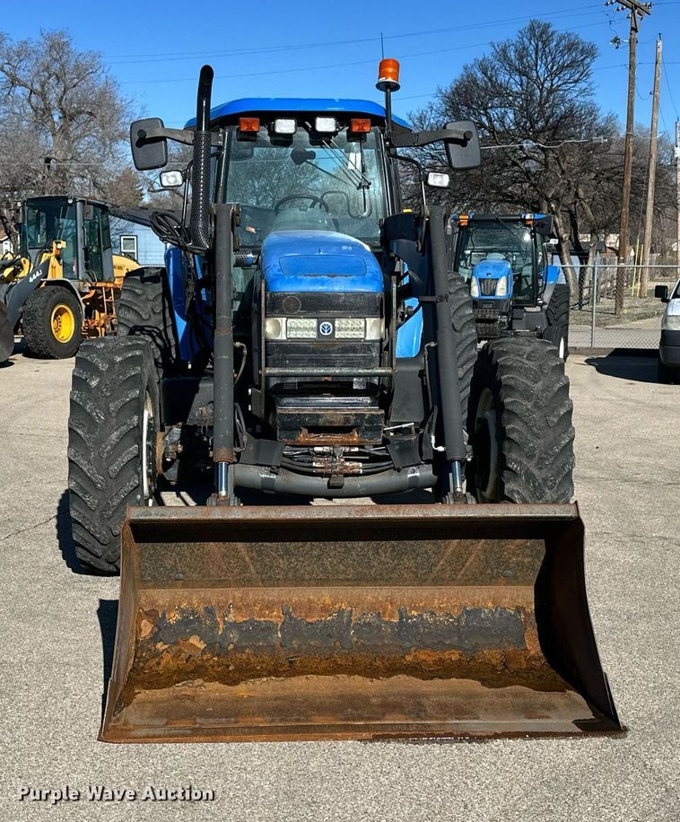 image for item NJ9334 2006 New Holland TM-120 MFWD tractor