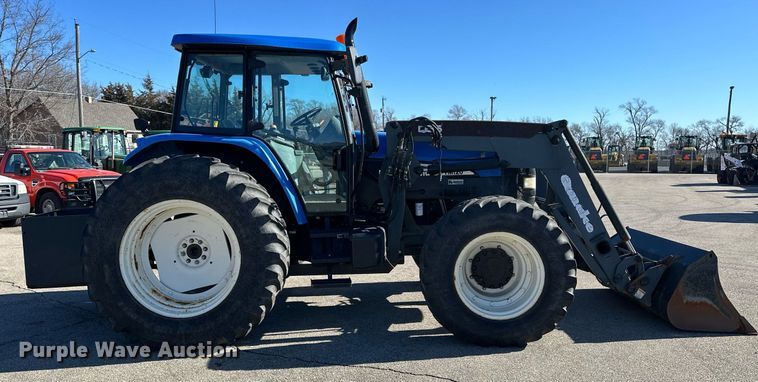 image for item NJ9334 2006 New Holland TM-120 MFWD tractor