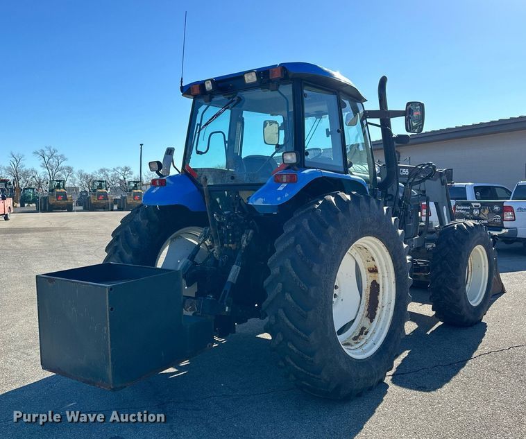 image for item NJ9334 2006 New Holland TM-120 MFWD tractor