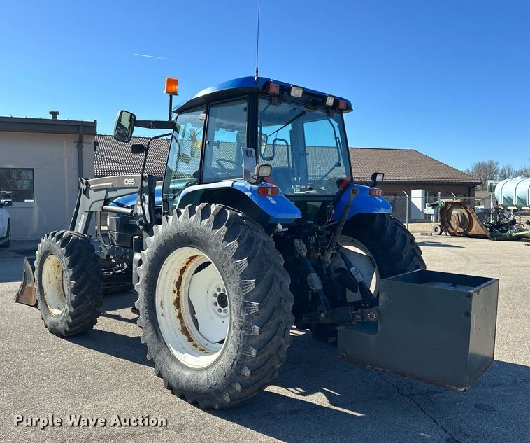 image for item NJ9334 2006 New Holland TM-120 MFWD tractor