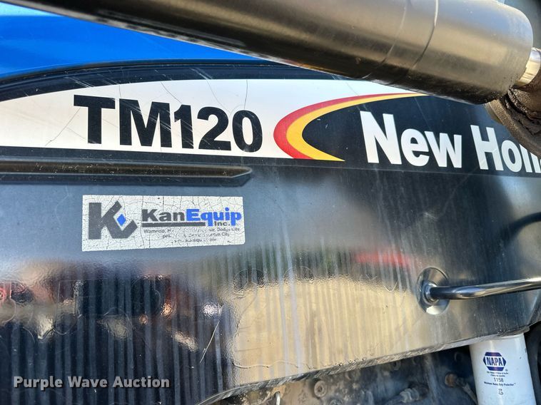 image for item NJ9334 2006 New Holland TM-120 MFWD tractor