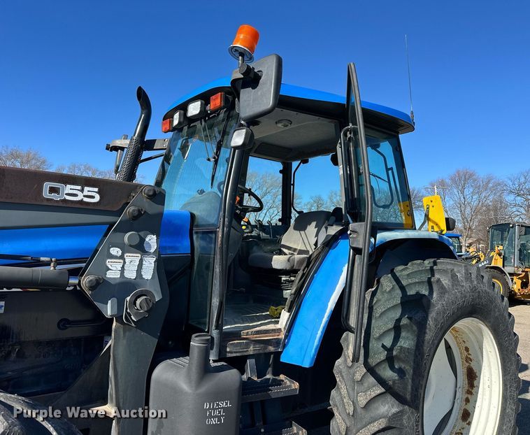 image for item NJ9334 2006 New Holland TM-120 MFWD tractor