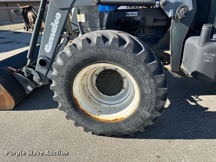 image for item NJ9334 2006 New Holland TM-120 MFWD tractor