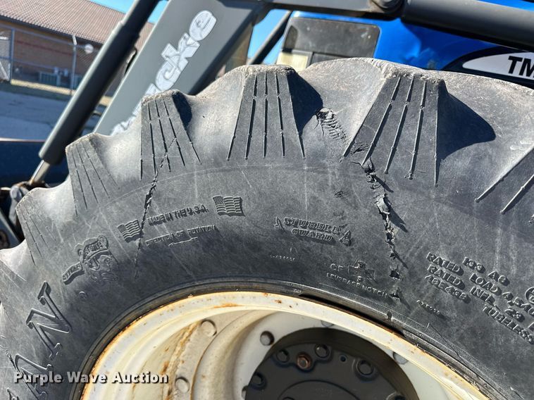 image for item NJ9334 2006 New Holland TM-120 MFWD tractor