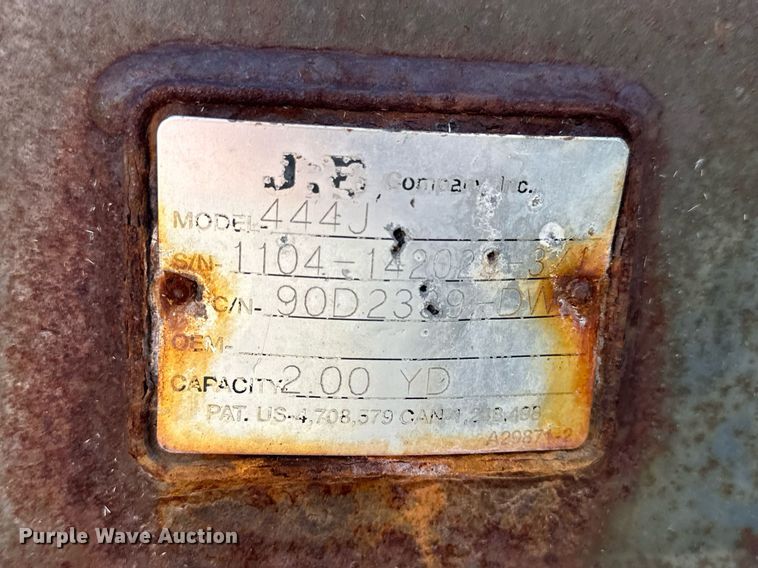 image for item NJ9338 2005 John Deere 444J wheel loader