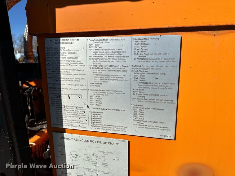 image for item NJ9340 2012 Stepp SRM-10x120 asphalt recycler